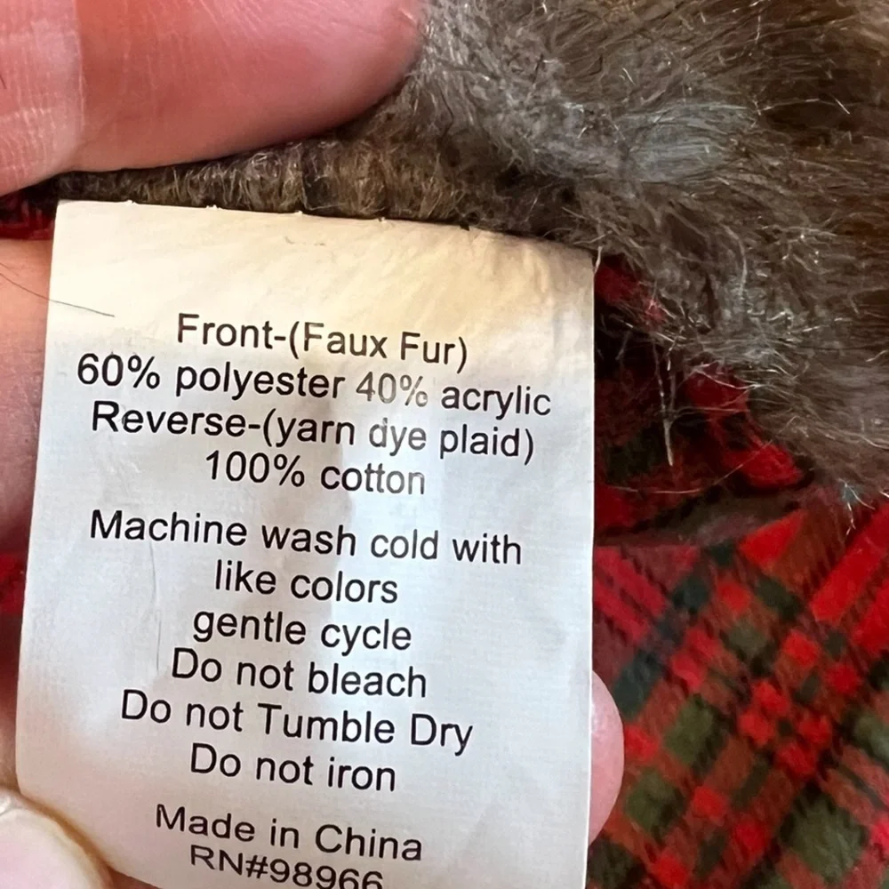 88. Faux Fur Throw Reversible Blanket